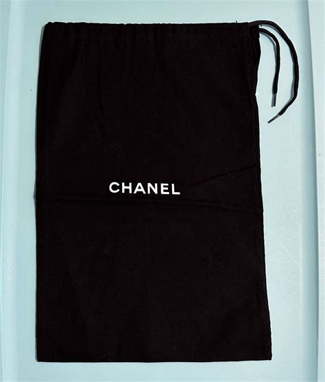 chanel black dust bag|authentic Chanel dust bag.